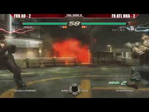 FRB AO Vs ATL HAO most crucial final round Tekken 6