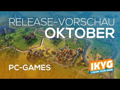 Games-Release-Vorschau - Oktober 2016 - PC // powered by chillmo.com