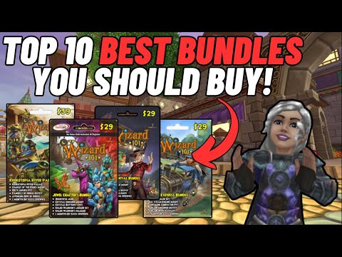 Wizard101| Top 10 BEST Bundles You SHOULD Buy!