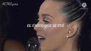 Katy Perry • The One That Got Away - Thinking Of You, LIVE (letra en español)