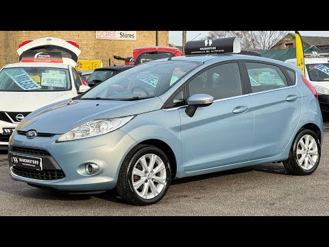 FORD FIESTAHatchback 1.4 TDCi Zetec Diesel Blue 3dr 1 FORMER KEEPER+LOW TAX (2009/09)