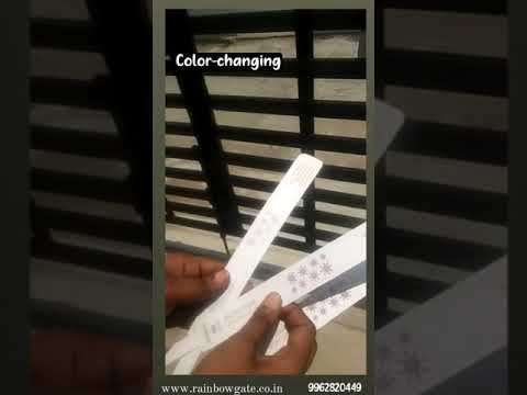 Multicolor Color Changing Wristband-Non Tearable & Tearable