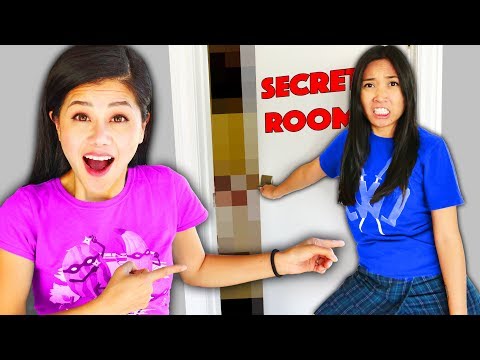 REGINA SECRET ROOM REVEAL! Spending 24 Hours Finding Files in the Most Mysterious Safe House Place