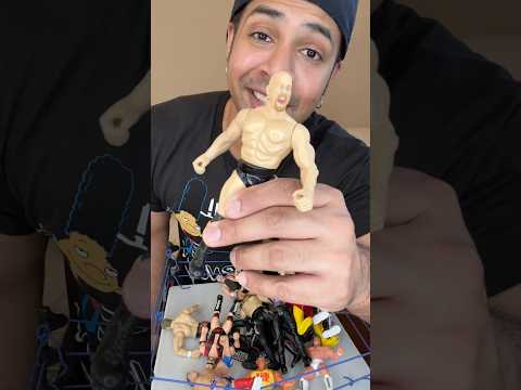 some of my old #WWE (a lot of them when it was still #WWF) #toys #actionfigures #wrestling #therock