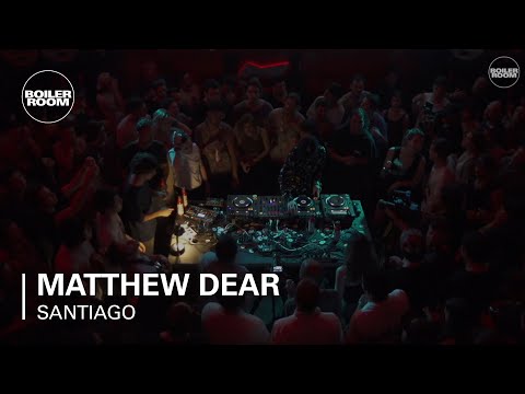 Matthew Dear Boiler Room x Budweiser Santiago DJ Set