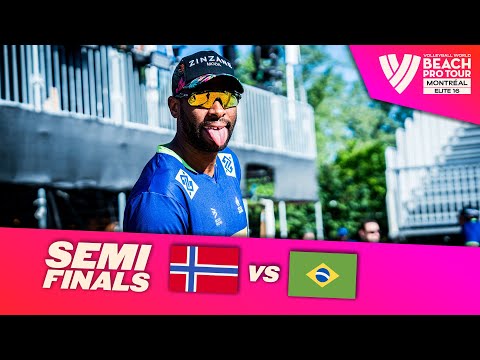 Mol, A./Sørum, C vs. Evandro/Arthur - Semi Finals Highlights Montréal 2023 #BeachProTour