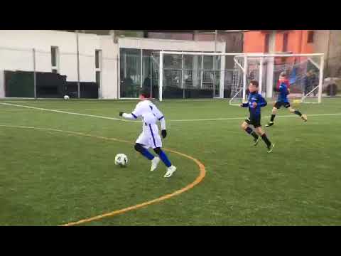 Pulcini 2008 Azzurri - Atalanta - primo tempo 2 - 2