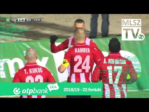 Holender Filip gólja a Budapest Honvéd – MTK Budapest mérkőzésen
