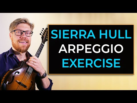 Sierra Hull Arpeggio Exercise - Mandolin Lesson - Triads Harmonized Scale