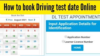 Driving licence test date booking|how to book driving test date online malayalam