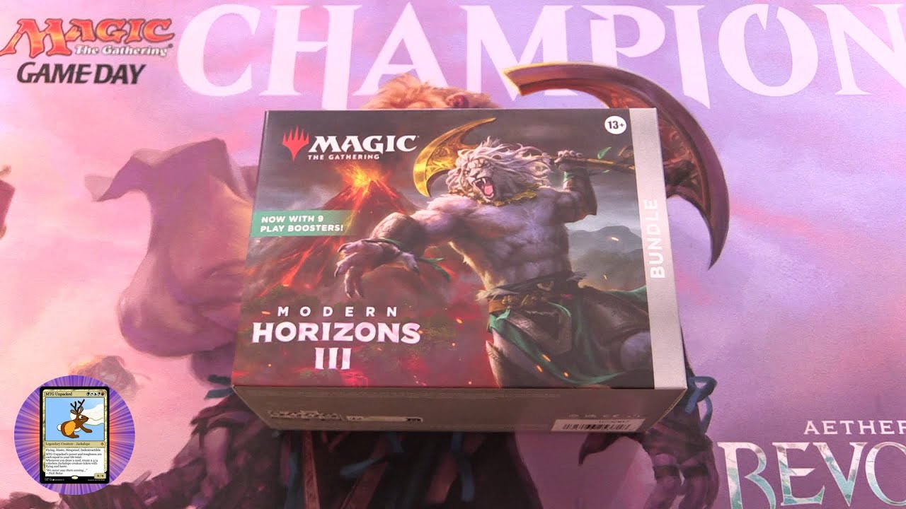 Modern Horizons 3 Bundle Unboxing