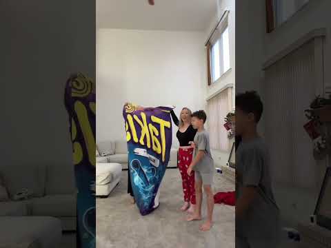 Blankets that fit our personality CHALLENGE 🤣🤣🤣 #ad