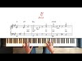 If - Bread. Piano tutorial + sheet music. Intermediate.