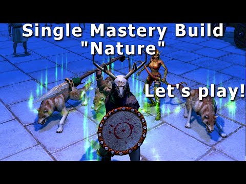 Titan Quest Atlantis|Single Mastery NATURE Build in Legendary!