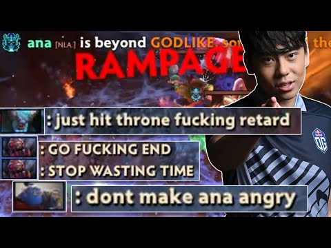 Ana gone MAD - 2x Rampage fountain dive - RAGE Chat
