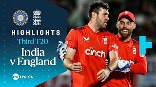 India vs England Third T20 🏏 | Bowling Masterclass In Rajkot 😮‍💨 | TNT Cricket Highlights