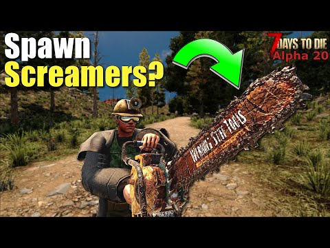 7 Days To Die - Which Power Tools Spawn Screamers? (Alpha 20)