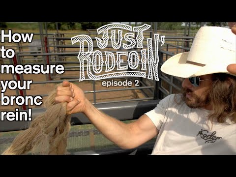 How to measure your bronc rein - Just Rodeoin 2