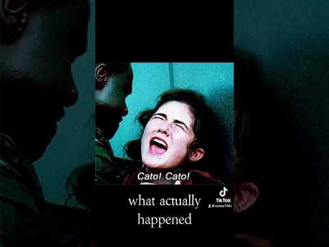 what people think happens vrs what actually happened #edit #thg #cato #thehungergames #clove