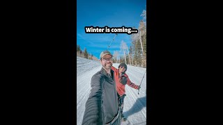 RV Winter Camping is coming…. #shorts #wintercamping #rvliving #vanlife