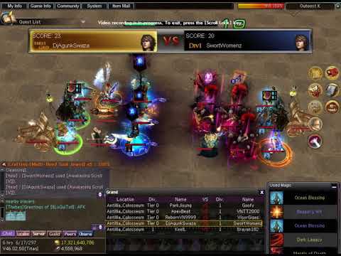Atlantica Titan PM 13/08/17|| DjAgunkSwaza vs SwortWomenz