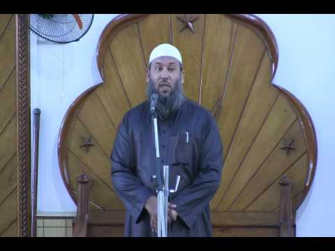 ''La patience et La Gratitude''Khutbah par H Peerbye 13 05 2016
