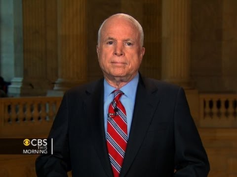 McCain: I don't think Obama should have asked for Congressional approval on Syria strike