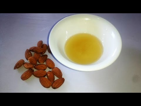 How to make Almond oil at home for skin and hair