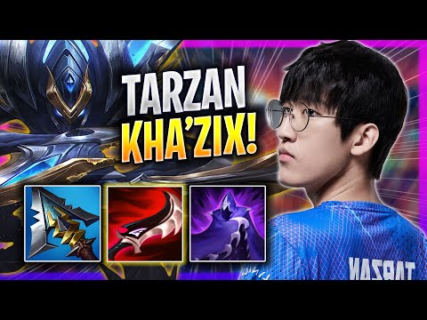 TARZAN IS INSANE WITH KHA'ZIX! - LNG Tarzan Plays Kha'zix JUNGLE vs Graves! | Season 2023
