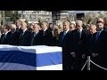 Israel : World Leaders pay homage as Israel buries.