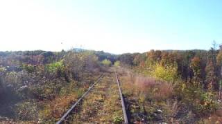 preview picture of video 'Catskill Mountain RR - MP 10.9 to 11.3 - Glenford Dike'