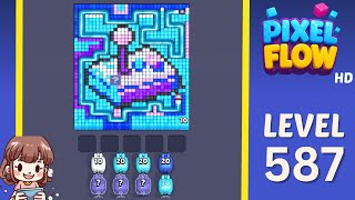 Pixel Flow Level 587