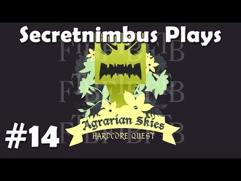 Let's Play Minecraft FTB Agrarian Skies #14 - Moving Power