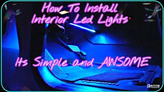 How to Install Car Interior LED Glow Lights  Govee in my tundra  new Action camera APEMAN TRAWO A100