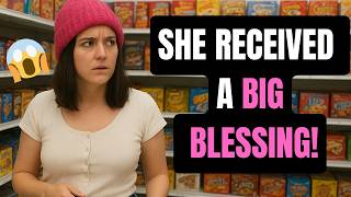 Homeless pregnant woman gets a blessing she will never forget! 🥰🥹👏🏻