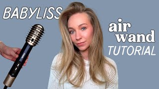 BaByliss Airwand Tutorial for a Flicky Bouncy Blow Dry
