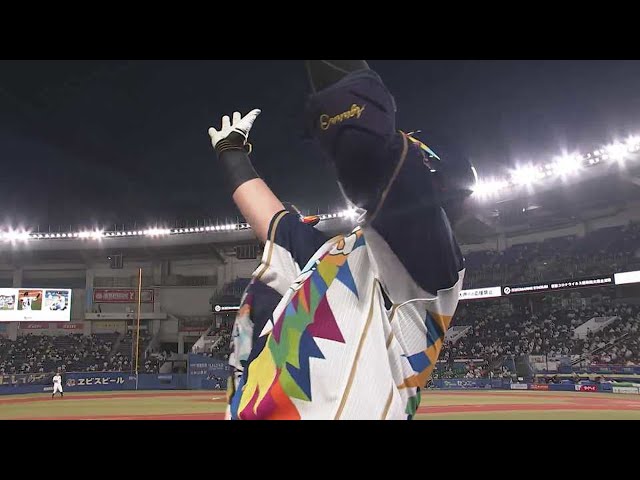 【4回表】ライオンズ・山川 レフトスタンドへ向かい風を切り裂く3ランホームランを放つ!! 2021/8/19 M-L