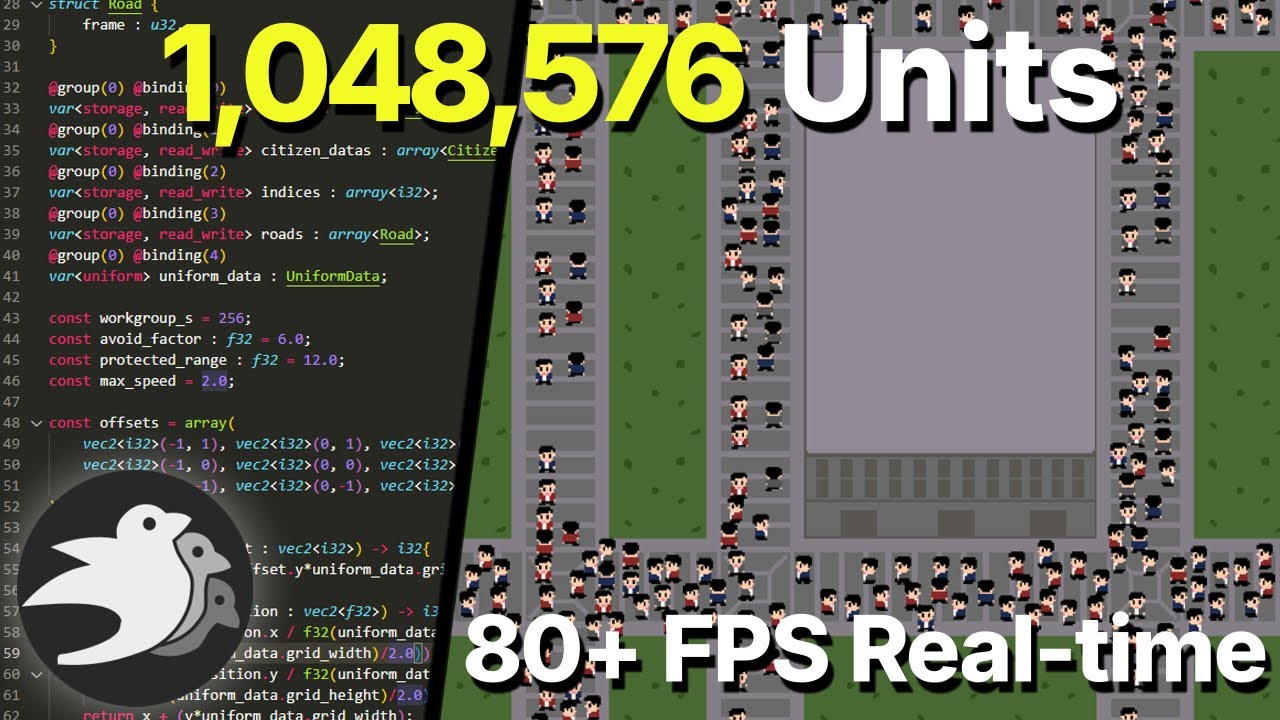 Using Compute Shaders for MASSIVE City Simulation