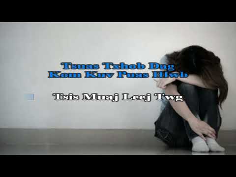 Sunshine Vang - Nco Koj Ib Leeg karaoke