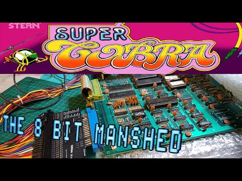 Konami Super Cobra   Arcade PCB Repair