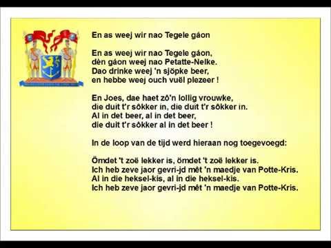 En as weej wir nao Tegele gáon