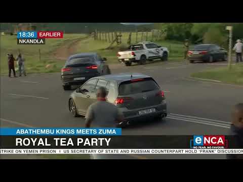 AbaThembu King meets Zuma Royal tea party