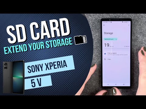 Sony Xperia 5 V - How to insert a micro-SD / nano-SD card • 💾 • 📱 • 📈 • Tutorial