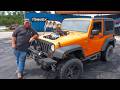 I Put A 1 500HP Built Engine In My Jeep