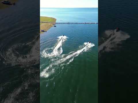 🚤 Jet Ski na Prainha de Mira Estrela! Emoção, aventura e imagens aéreas incríveis 🚁🌊