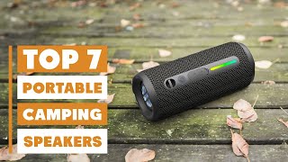 Top Portable Speakers for Camping: Crystal Clear Sound & Battery Life!