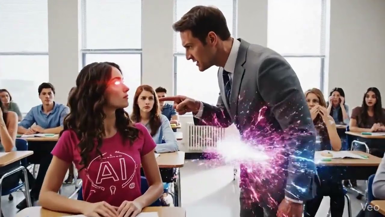 This overly strict college professor made a huge mistake