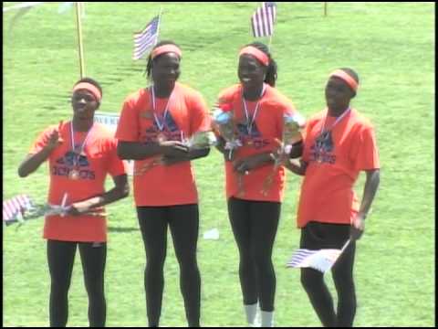 Boys 4x200m Championship Awards - New Balance Nationals Outdoor 2013