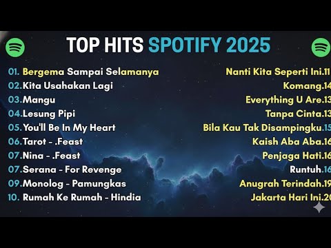 Top Hits Spotify Indonesia 2025 | TopSpotify Indonesia 2025 |Lagu Hits Spotify2025 |Lagu Terbaru