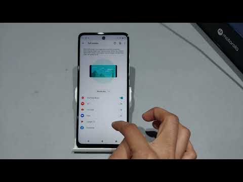How to full screen app in moto g31,g 5g | Moto g31 me full screen app kaise kare,Full screen gesture